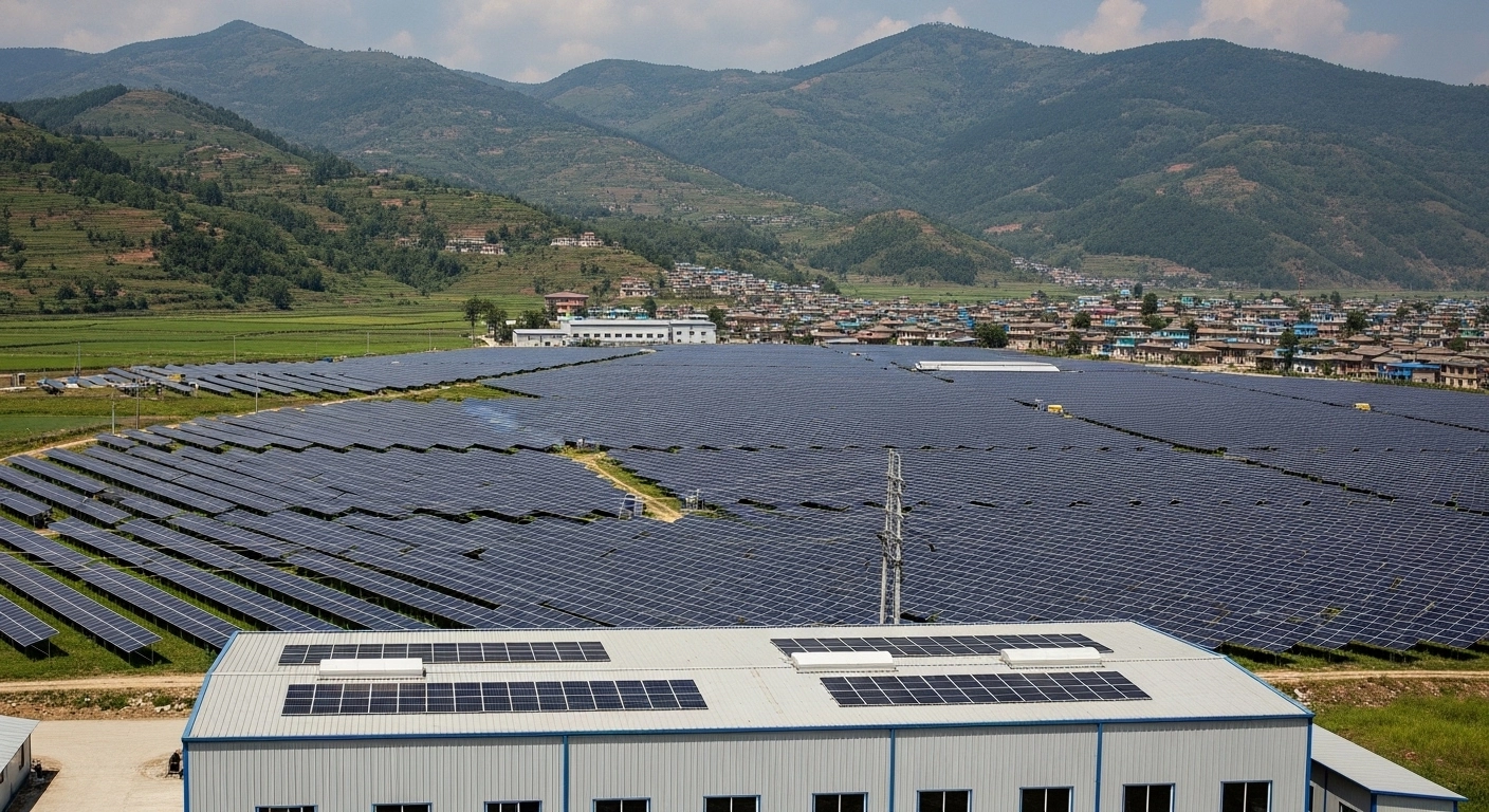 How Nepal’s Smart Solar Factories Are Transforming Industrial Energy