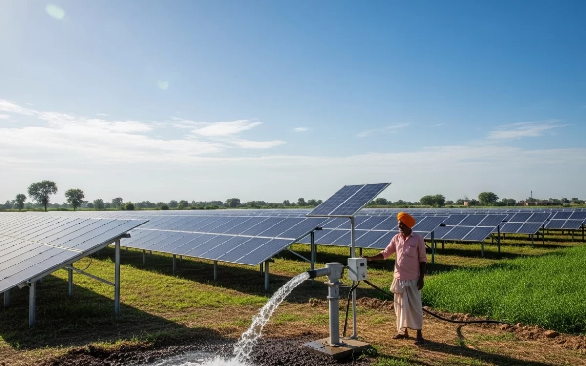 How the PM KUSUM Scheme Makes Solar-Powered Irrigation Affordable for Farmers